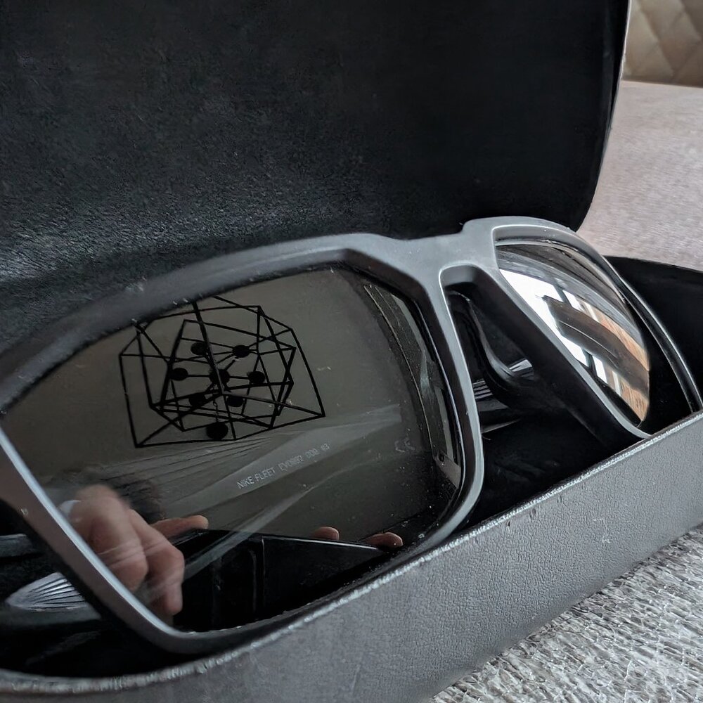 Nike Fleet Max Optics Men's Black Sport Sunglasses